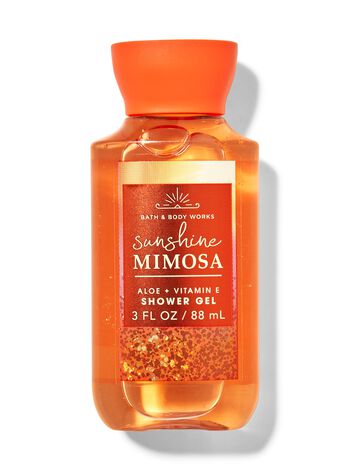 Sunshine Mimosa Travel Size Shower Gel Travel Size Shower Gel
