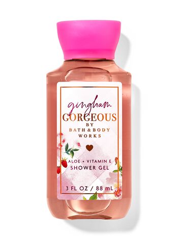 Gingham Gorgeous Travel Size Shower Gel Travel Size Shower Gel