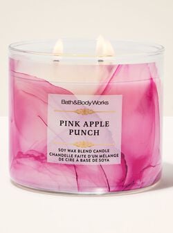 Pink Apple Punch 3-Wick Candle