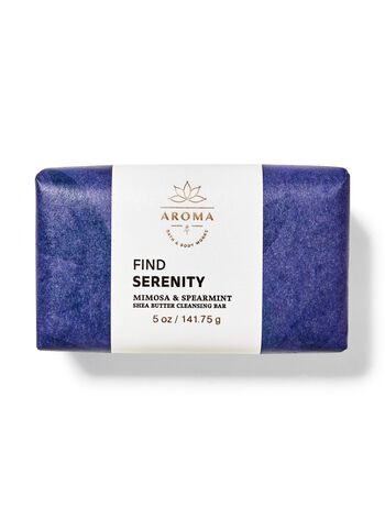 Mimosa Spearmint Shea Butter Cleansing Bar สบู่ก้อน