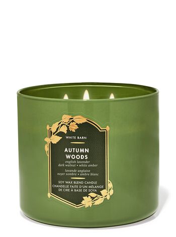 Autumn Woods 3-Wick Candle เทียนหอม 3 ไส้
