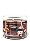 Hot Cocoa & Cream 3-Wick Candle image number null