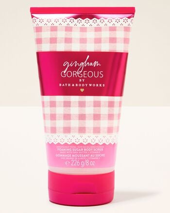 Gingham Gorgeous Foaming Sugar Body Scrub โฟมชูก้าร์บอดี้สครับ