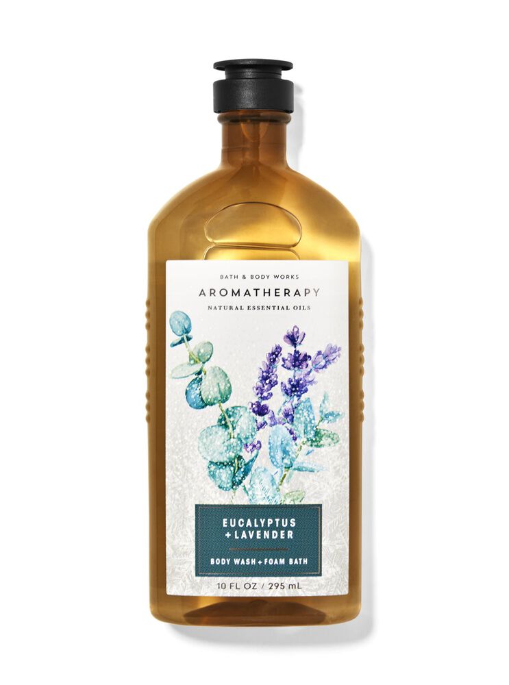 Eucalyptus Lavender Body Wash and Foam Bath สบู่อาบน้ำ