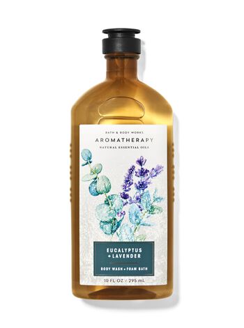 Eucalyptus Lavender Body Wash and Foam Bath สบู่อาบน้ำ