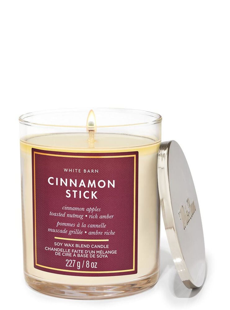 Cinnamon Stick Single Wick Candle เทียนหอม 1 ไส้