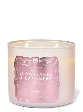 Snowflakes & Cashmere 3-Wick Candle 3-Wick Candle