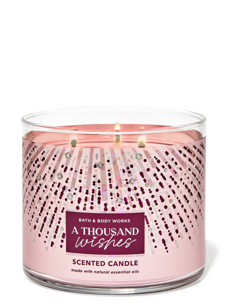 A Thousand Wishes 3-Wick Candle เทียนหอม 3 ไส้