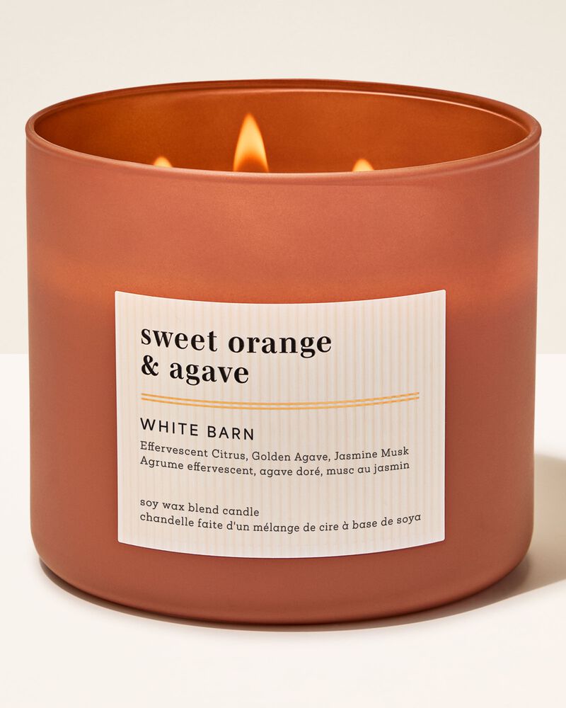 Sweet Orange & Agave 3-Wick Candle เทียนหอม 3 ไส้