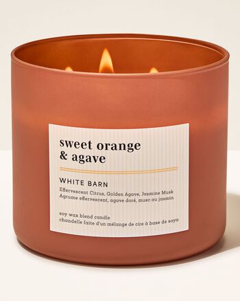 Sweet Orange & Agave 3-Wick Candle เทียนหอม 3 ไส้