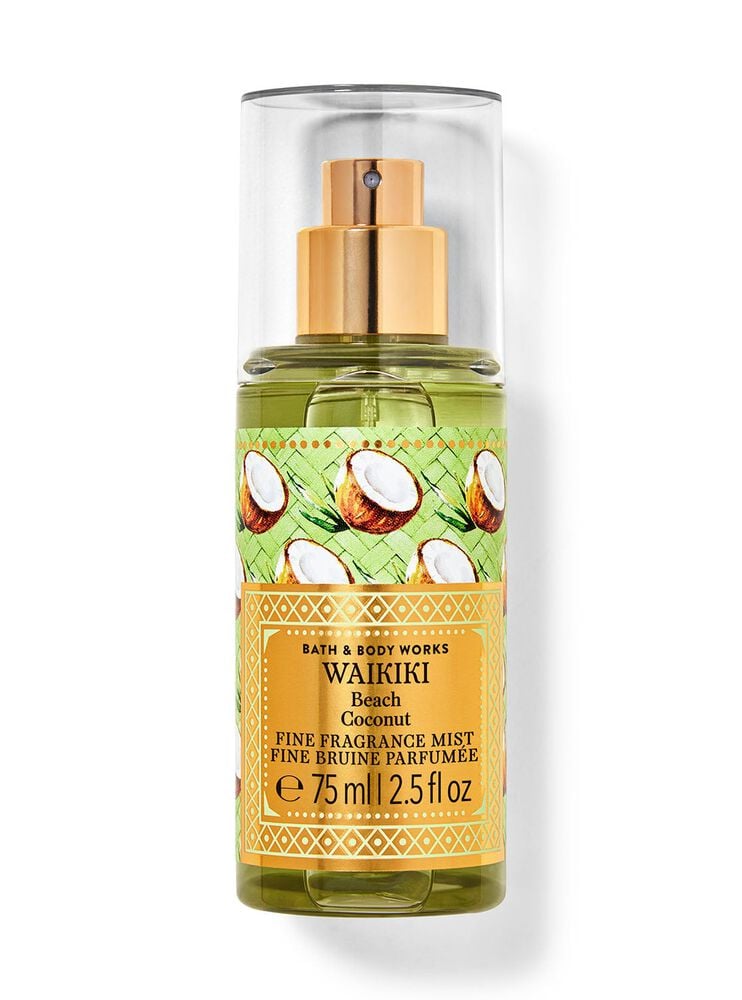 Waikiki Beach Coconut Travel Size Fine Fragrance Mist มิสต์ขนาดพกพา
