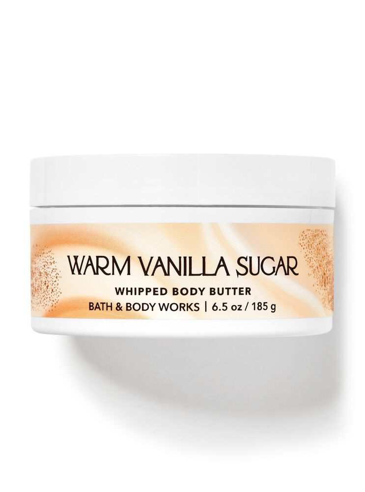 Warm Vanilla Sugar Whipped Body Butter Whipped Body Butter