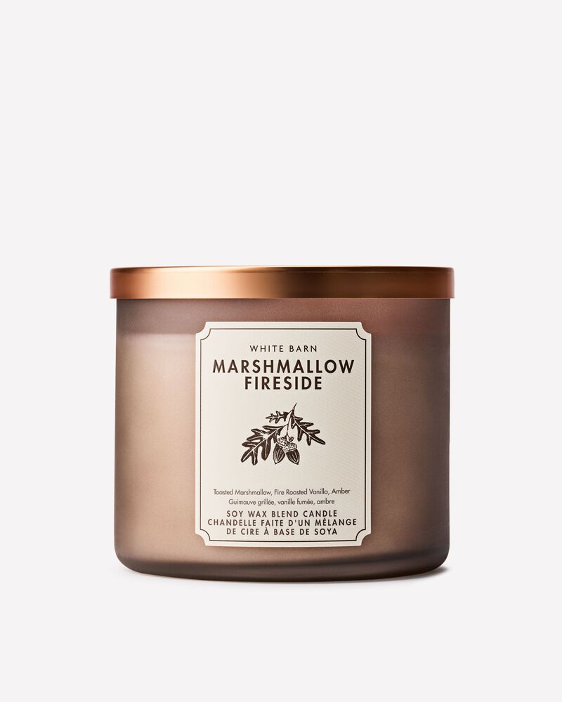 Marshmallow Fireside 3-Wick Candle เทียนหอม 3 ไส้