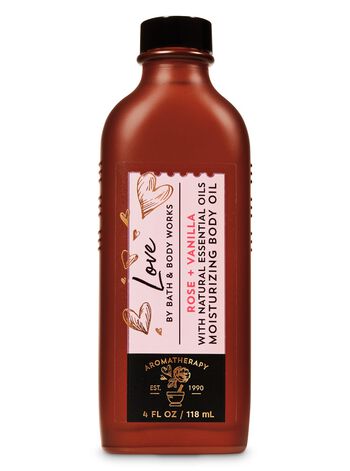 Rose Vanilla Body Oil Moisturizing Body Oil