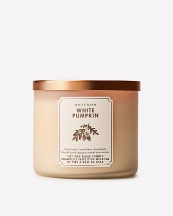 White Pumpkin 3-Wick Candle เทียนหอม 3 ไส้