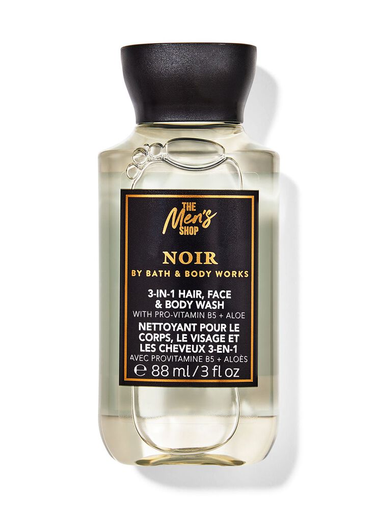 Noir Travel Size Body Wash Travel Size Body Wash