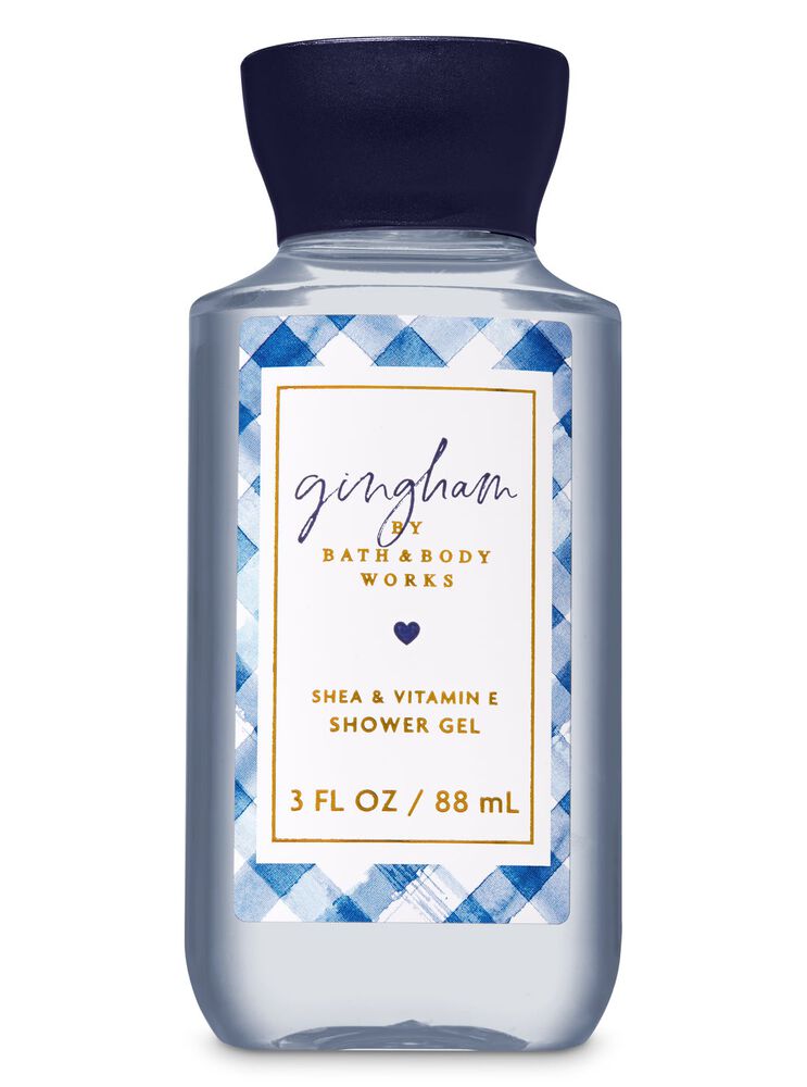 Gingham Travel Size Shower Gel Travel Size Shower Gel