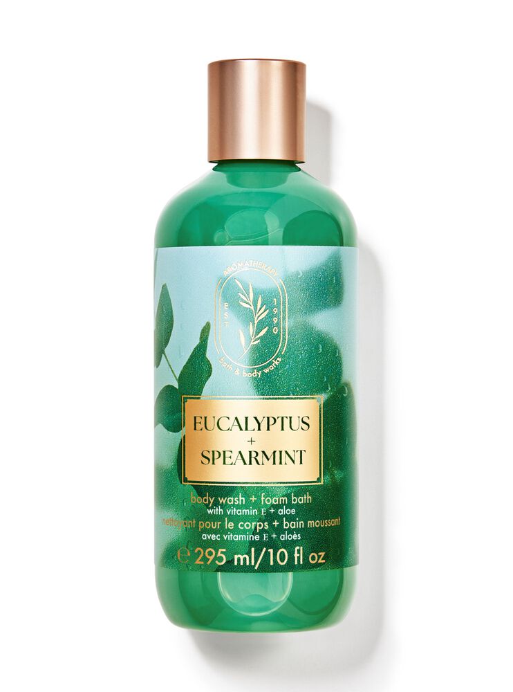 Eucalyptus Spearmint Body Wash & Foam Bath สบู่อาบน้ำ