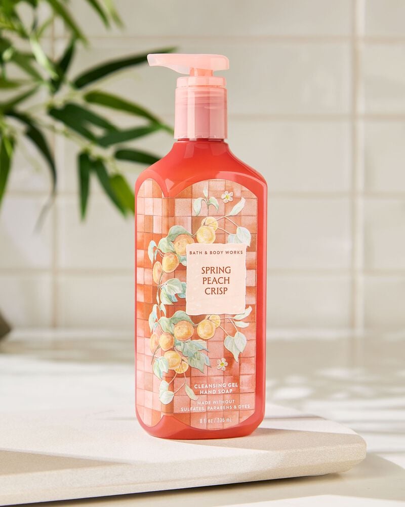 Spring Peach Crisp Cleansing Gel Hand Soap เจลล้างมือ