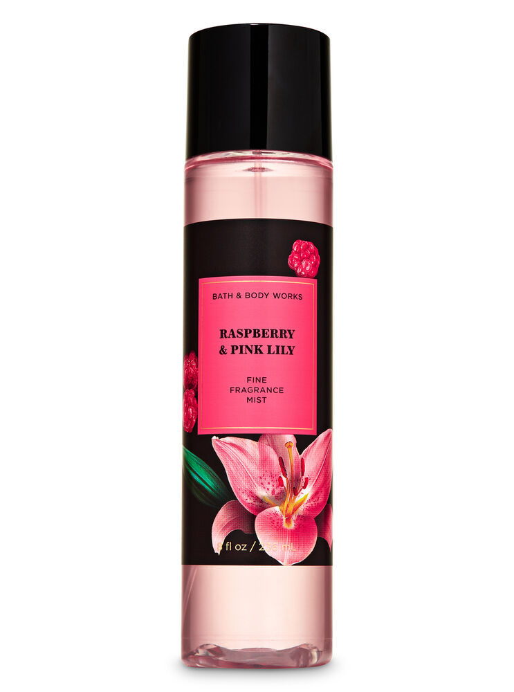 Shop Raspberry Pink Lily Fine Fragrance Mist TH Bath Body Works