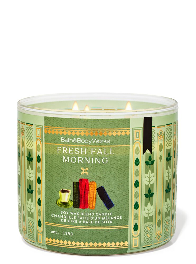 Fresh Fall Morning 3-Wick Candle เทียนหอม 3 ไส้