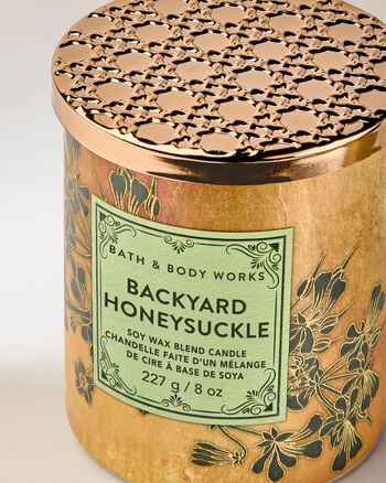 Backyard Honeysuckle Single Wick Candle เทียนหอม 1 ไส้