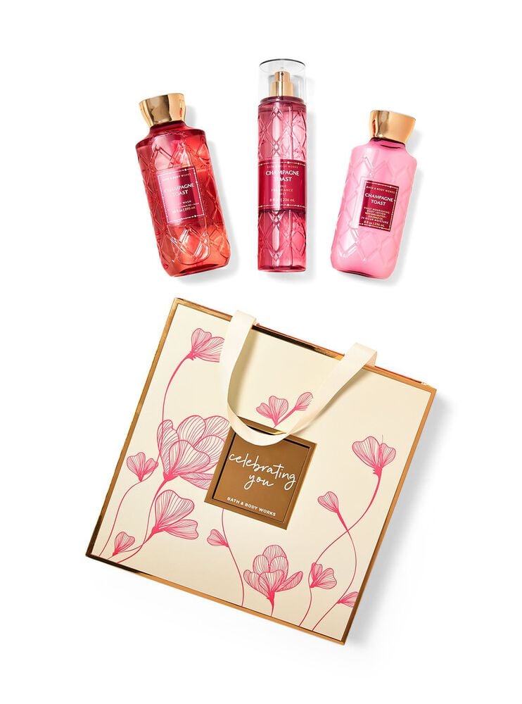Champagne Toast Gift Box Set Gift Box Set