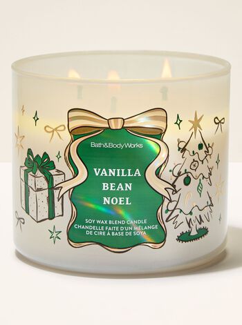 Vanilla Bean Noel 3-Wick Candle เทียนหอม 3 ไส้