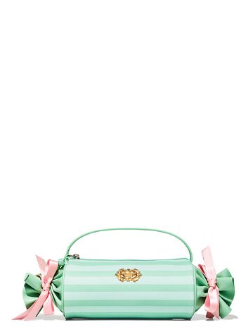 Candy Striped Cosmetic Bag กระเป๋าเครื่องสำอางค์
