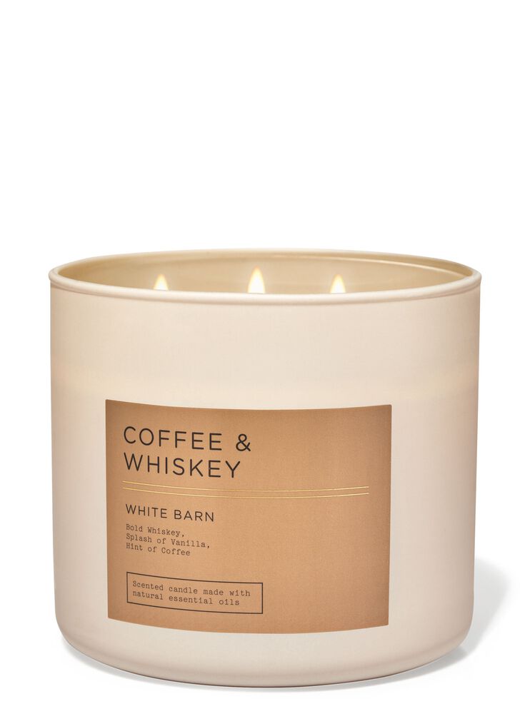 Coffee & Whiskey 3-Wick Candle 3-Wick Candle
