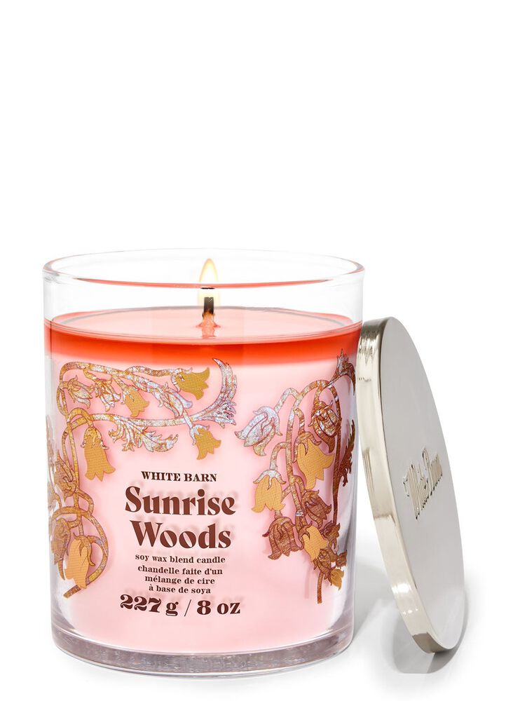 Sunrise Woods Single Wick Candle เทียนหอม 1 ไส้