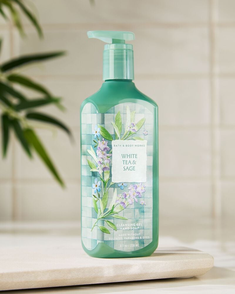 White Tea & Sage Cleansing Gel Hand Soap เจลล้างมือ
