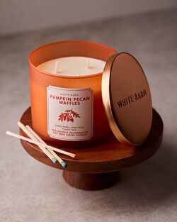 Pumpkin Pecan Waffles 3-Wick Candle image number null