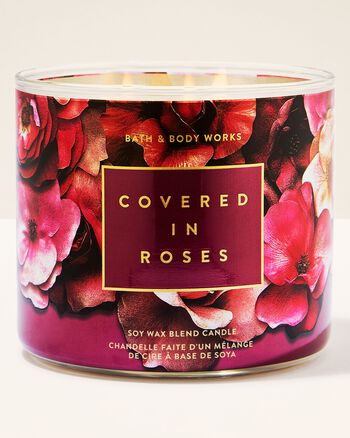 Covered In Roses 3-Wick Candle 3-Wick Candle