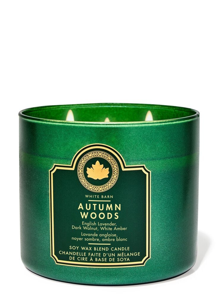 Autumn Woods 3-Wick Candle เทียนหอม 3 ไส้