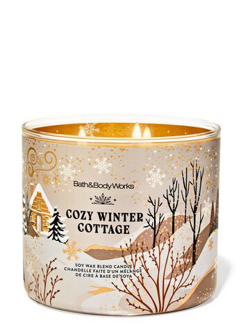 Cozy Winter Cottage 3-Wick Candle เทียนหอม 3 ไส้