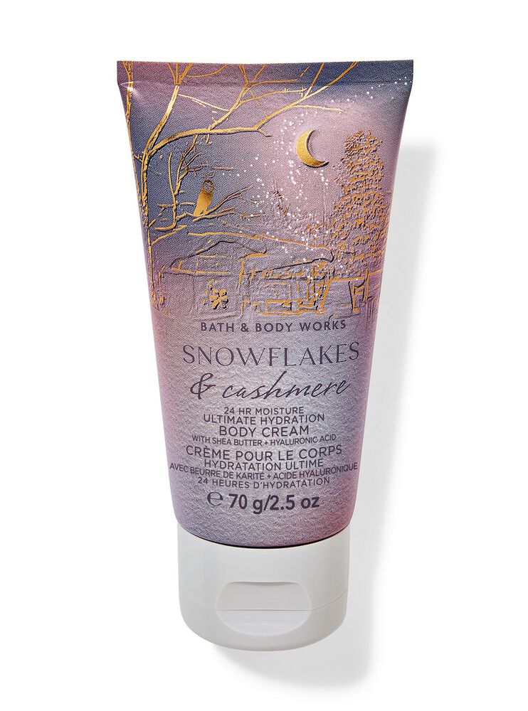 Snowflakes & Cashmere Travel Size Ultimate Hydration Body Cream บอดี้ครีมขนาดพกพา