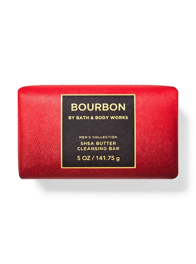 Bourbon Shea Butter Cleansing Bar สบู่ก้อน