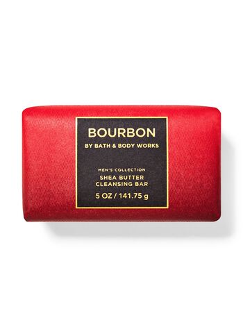Bourbon Shea Butter Cleansing Bar สบู่ก้อน