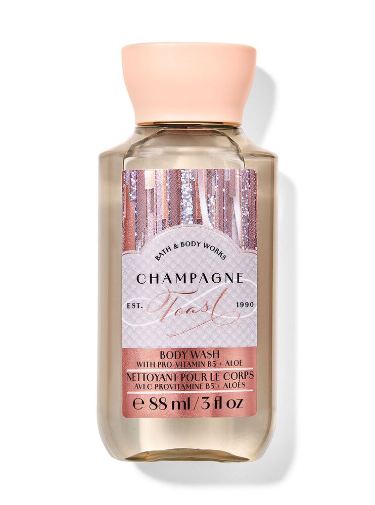 Champagne Toast Travel Size Body Wash สบู่อาบน้ำขนาดพกพา