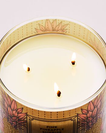 Pink Pineapple Sunrise 3-Wick Candle เทียนหอม 3 ไส้