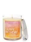 Sprinkled Birthday Cake Signature Single Wick Candle image number null
