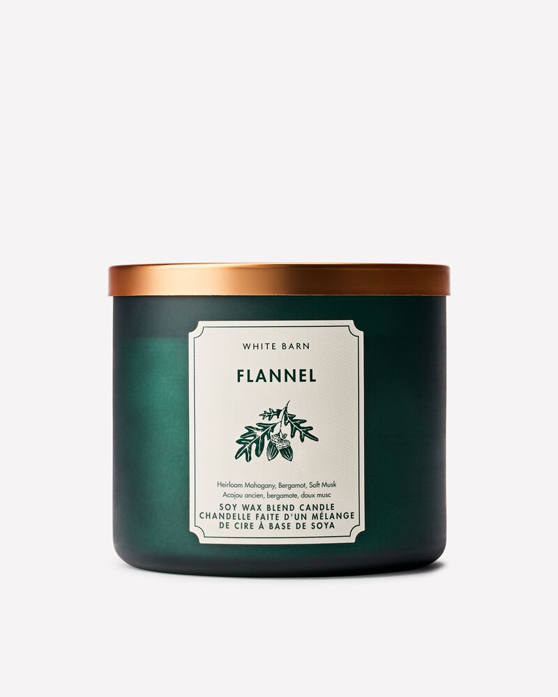 Flannel 3-Wick Candle เทียนหอม 3 ไส้