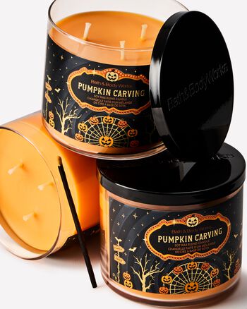 Pumpkin Carving 3-Wick Candle 3-Wick Candle
