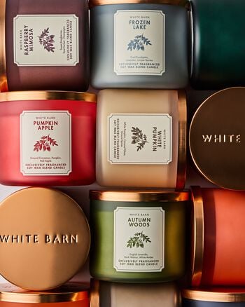 Pumpkin Apple 3-Wick Candle เทียนหอม 3 ไส้