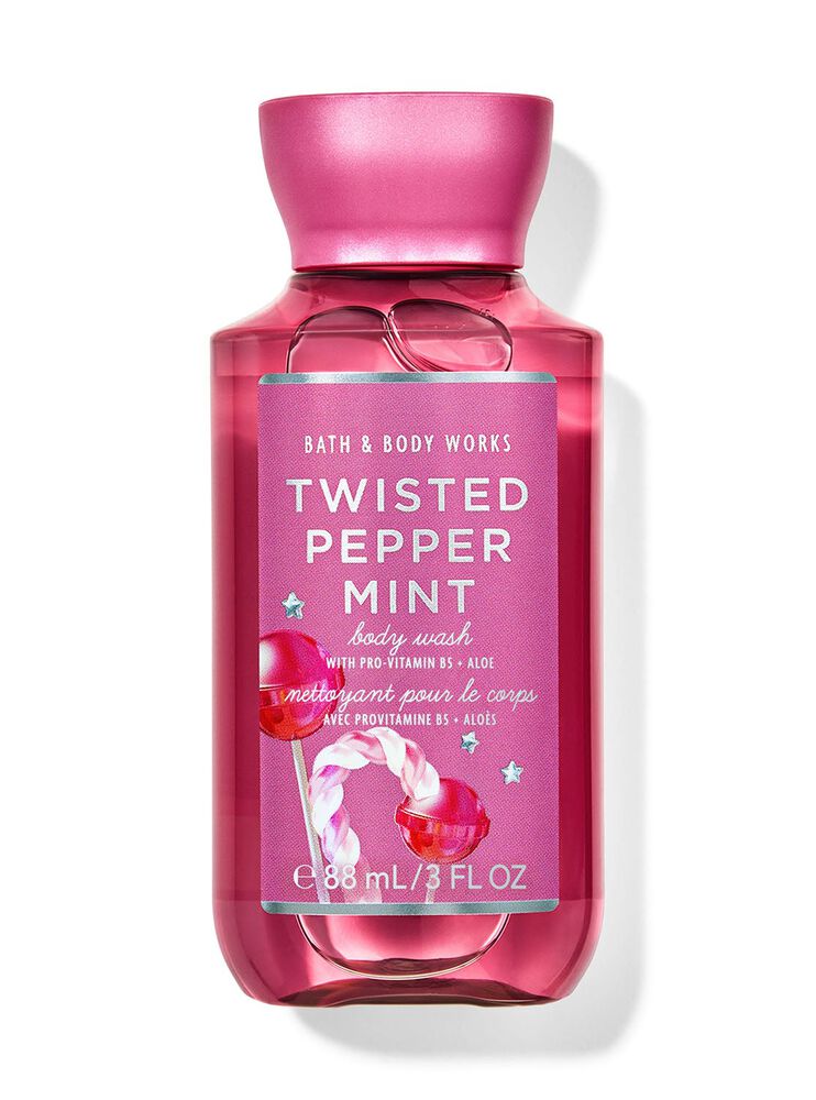 Twisted Peppermint Travel Size Body Wash สบู่อาบน้ำขนาดพกพา