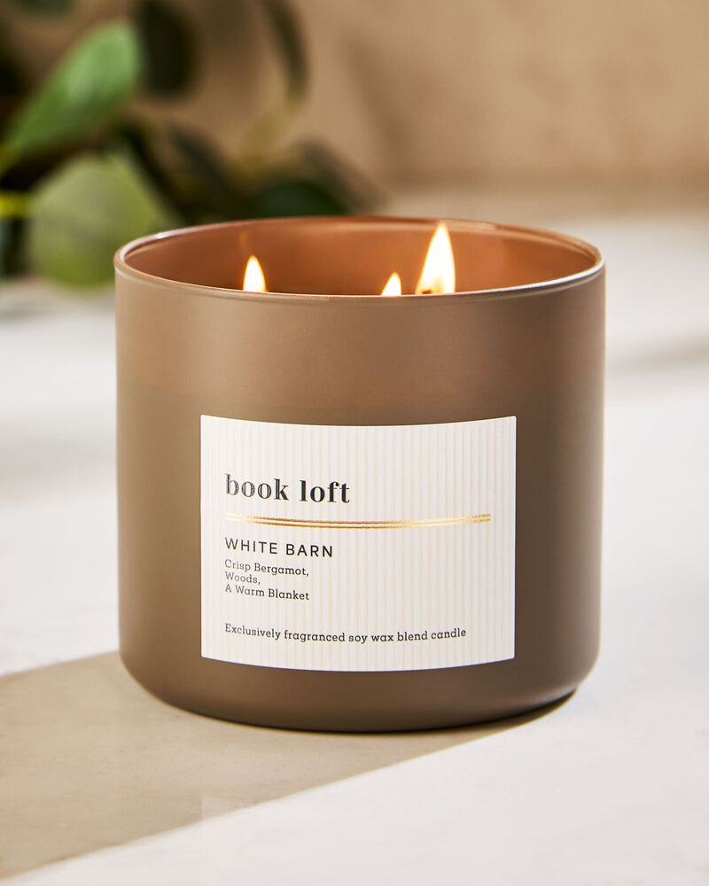 Book Loft 3-Wick Candle เทียนหอม 3 ไส้