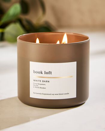 Book Loft 3-Wick Candle เทียนหอม 3 ไส้