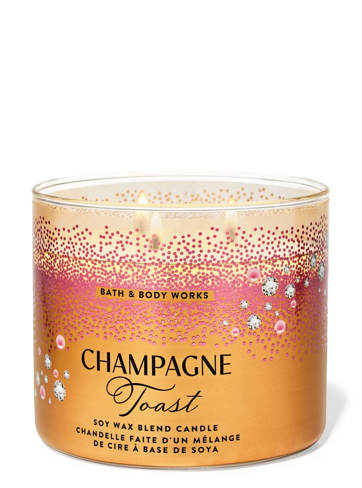 Champagne Toast 3-Wick Candle เทียนหอม 3 ไส้