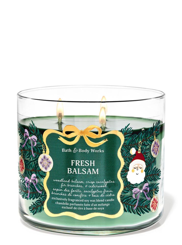 Fresh Balsam 3-Wick Candle เทียนหอม 3 ไส้